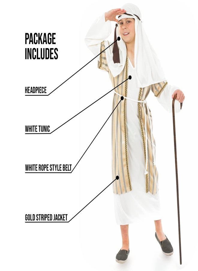 fun shack Shepherd Costume for Kids, Boys Shepherd Costume, Boys Christmas Costumes, Nativity Costumes for Kids, Large - Image 3